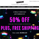 J.Crew Factory, 50% off plus free shipping with code BUBBLES